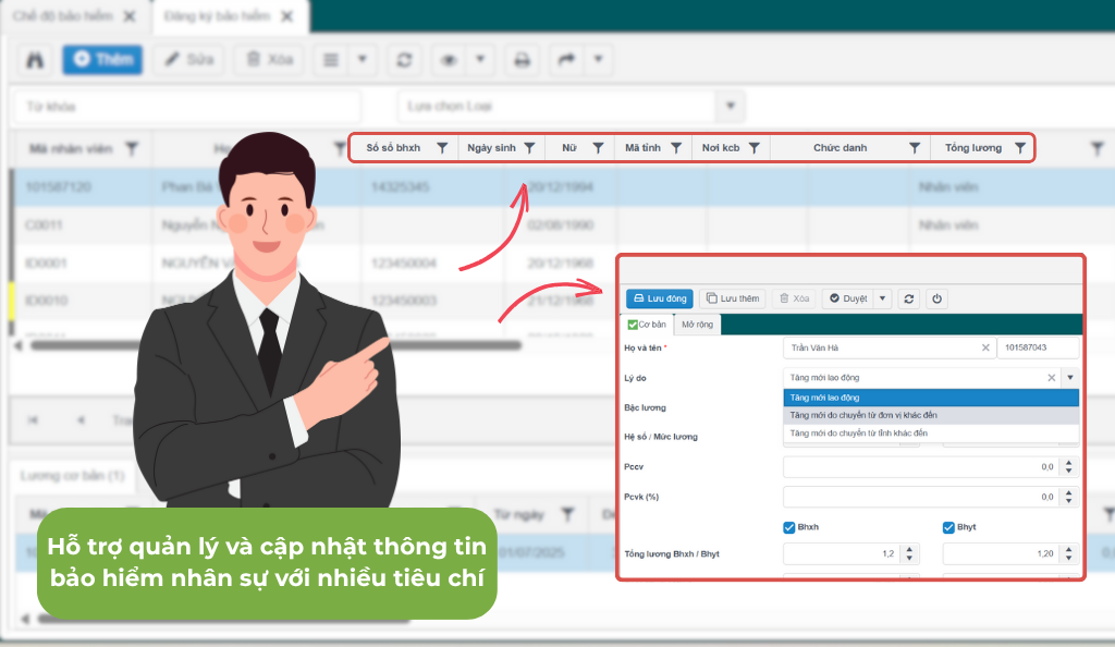 Trích nộp bảo hiểm