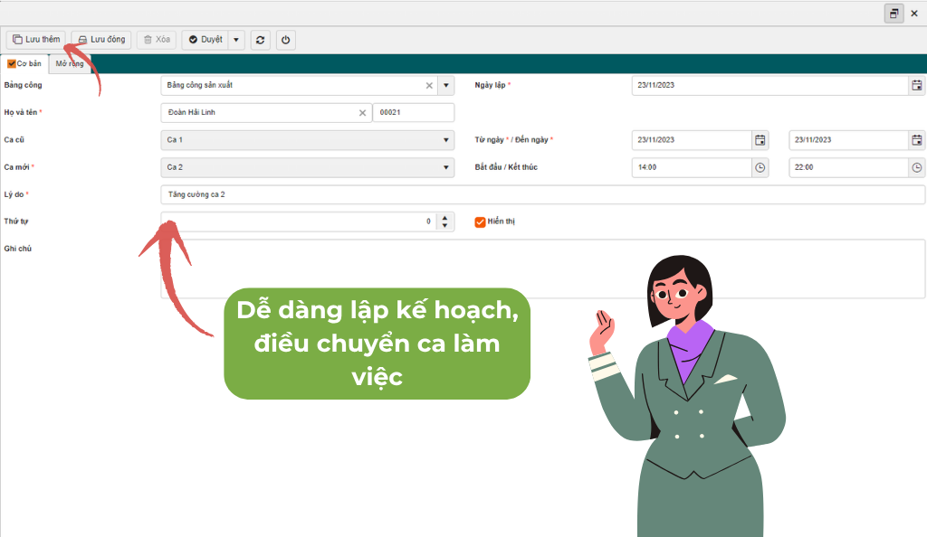 Lập kế hoạch và điều phối