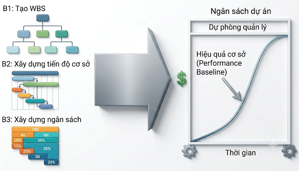 Duong co so trong quan ly du an