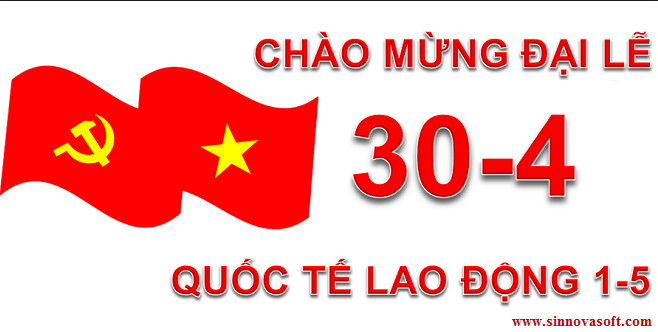 Thông báo lịch nghỉ Lễ ngày Chiến thắng 30-04, Quốc tế lao động 01-05 năm 2016