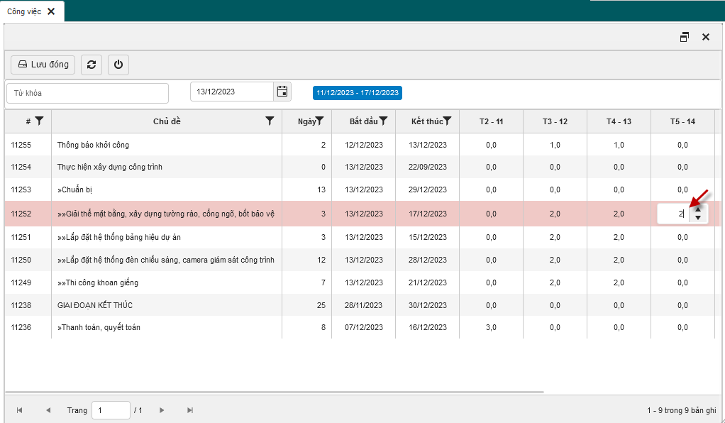 Timesheet